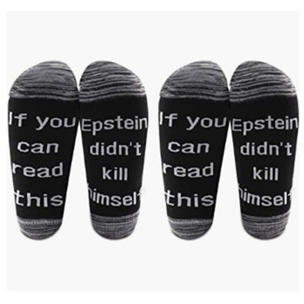 Socks 2 Pair Mid Calf Funny Conspiracy Socks If You Can Read This Christmas Gift